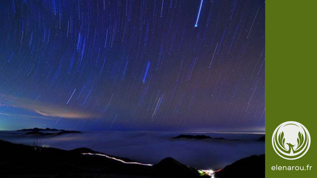 Pluie d'étoiles filantes