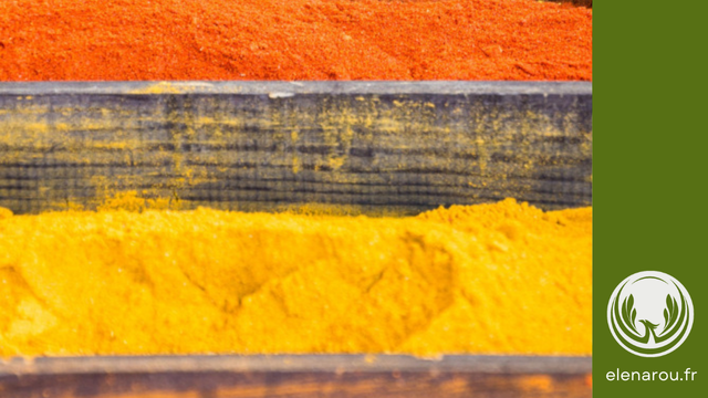 Épices : curry et tandoori