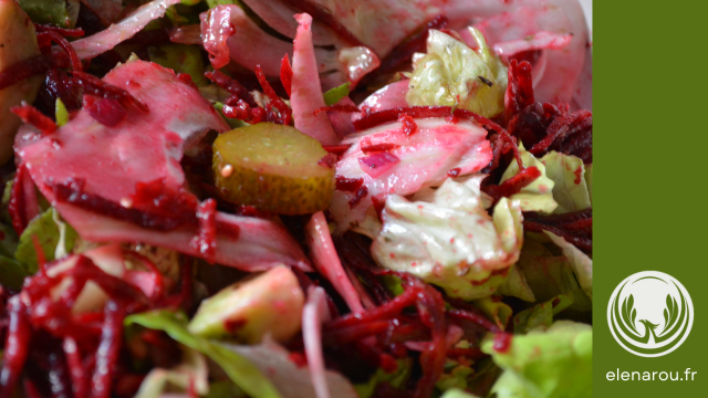 salade aigronctueuse à la betterave