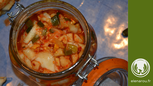 kimchi comme en Corée