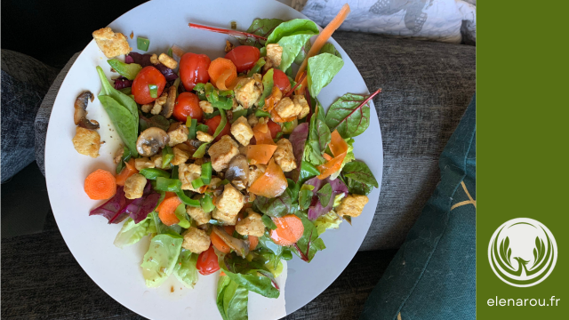 salade aux dès de quorn pour ne plus manger les dès de poulet